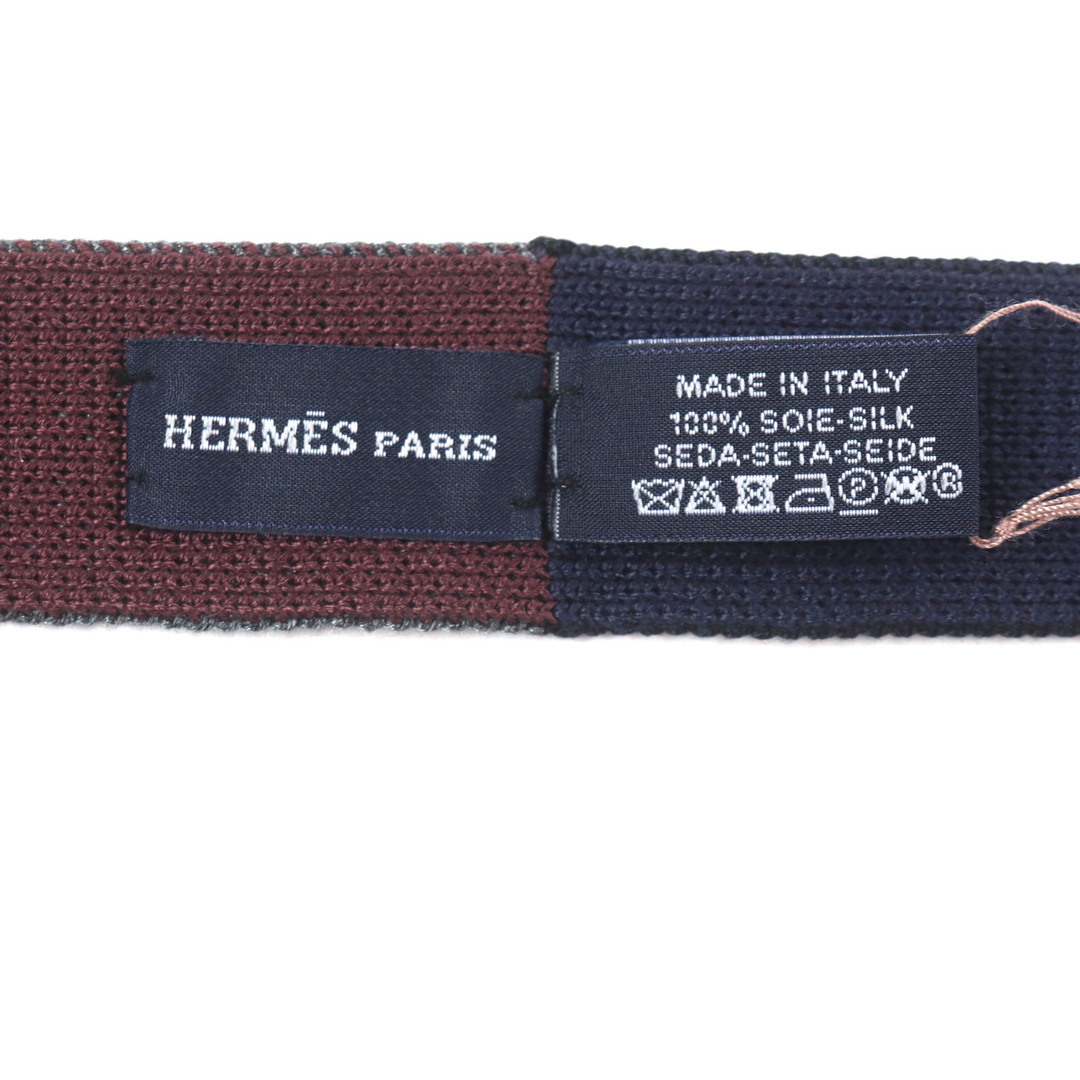 HERMES - 未使用品▽HERMES エルメス シルク100% Hロゴ HERMES - 未使用品▽HERMES エルメス シルク100% Hロゴ