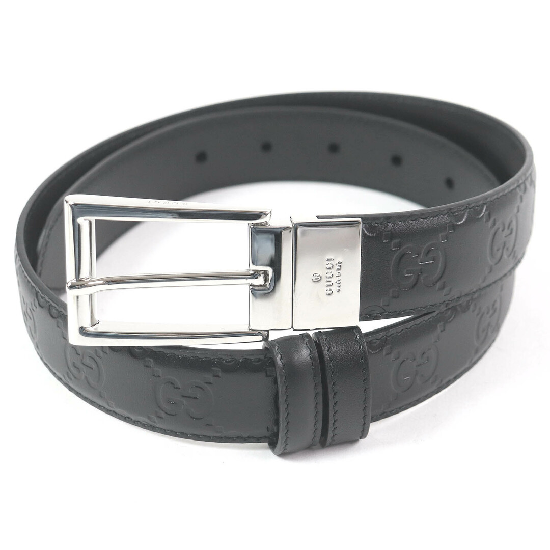 GUCCI - 極美品□GUCCI グッチ GGロゴ 総柄 シルバー金具 ピン GUCCI - 極美品□GUCCI グッチ GGロゴ 総柄 シルバー金具 ピン