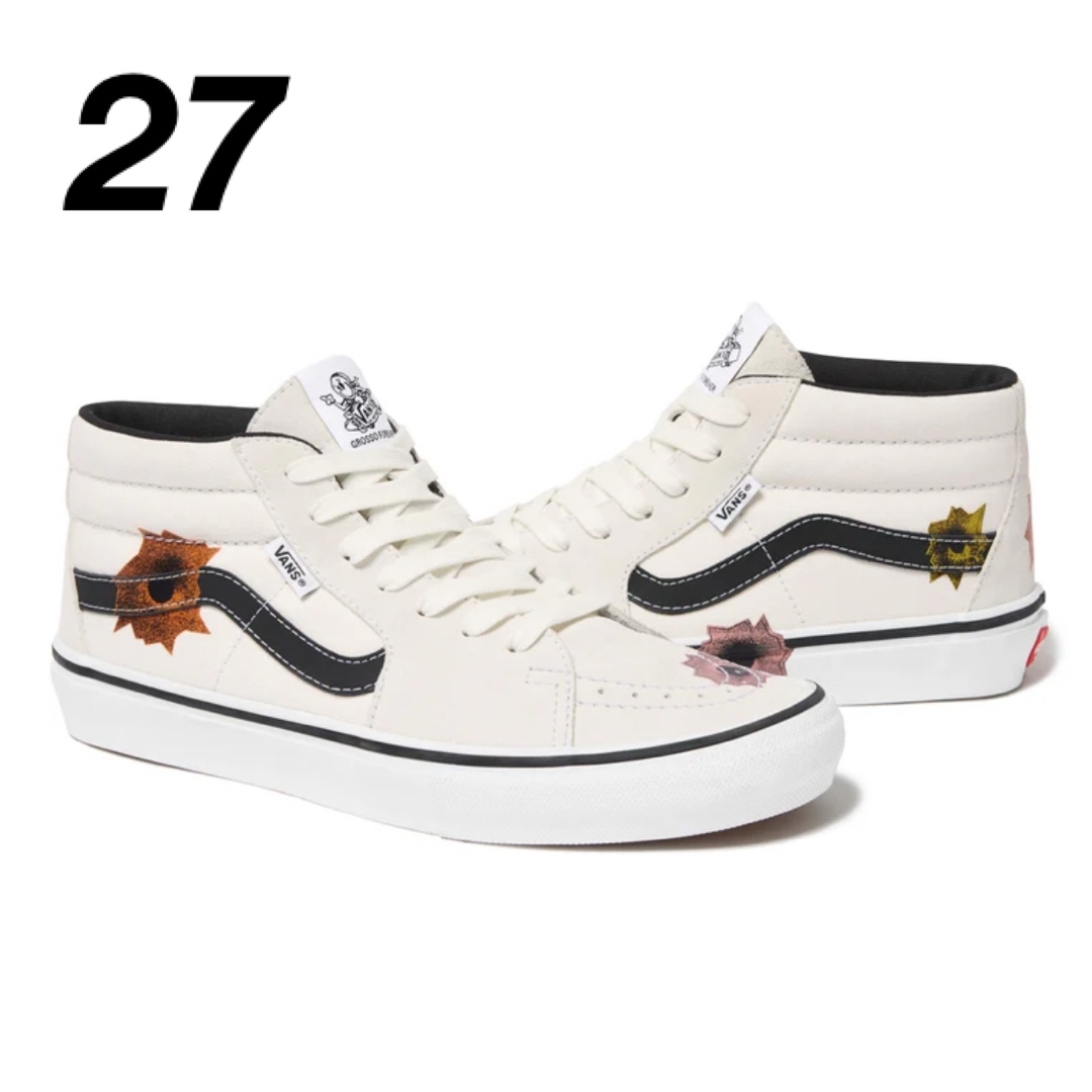 Supreme(シュプリーム)のsupreme vans nate lowman natural 27 メンズの靴/シューズ(スニーカー)の商品写真