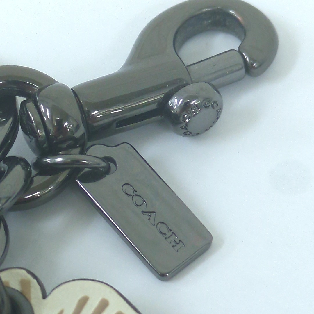 COACH - コーチ ティーローズ フラワー キーホルダ キーリング COACH - コーチ ティーローズ フラワー キーホルダ キーリング