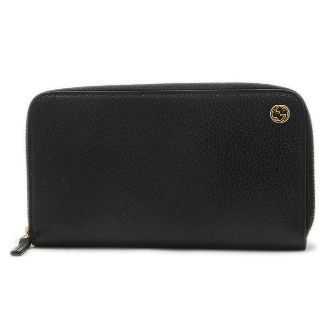 GUCCI - グッチ インターロッキングG ラウンドファスナー長財布 GUCCI - グッチ インターロッキングG ラウンドファスナー長財布