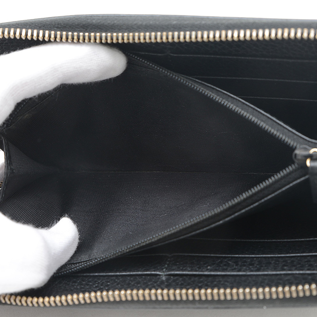 GUCCI - グッチ インターロッキングG ラウンドファスナー長財布 GUCCI - グッチ インターロッキングG ラウンドファスナー長財布
