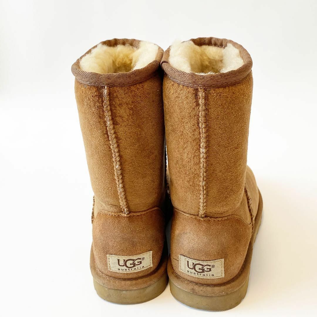 UGG - UGGブラウンムートンブーツクラシックショート23cmアグ UGG - UGGブラウンムートンブーツクラシックショート23cmアグ