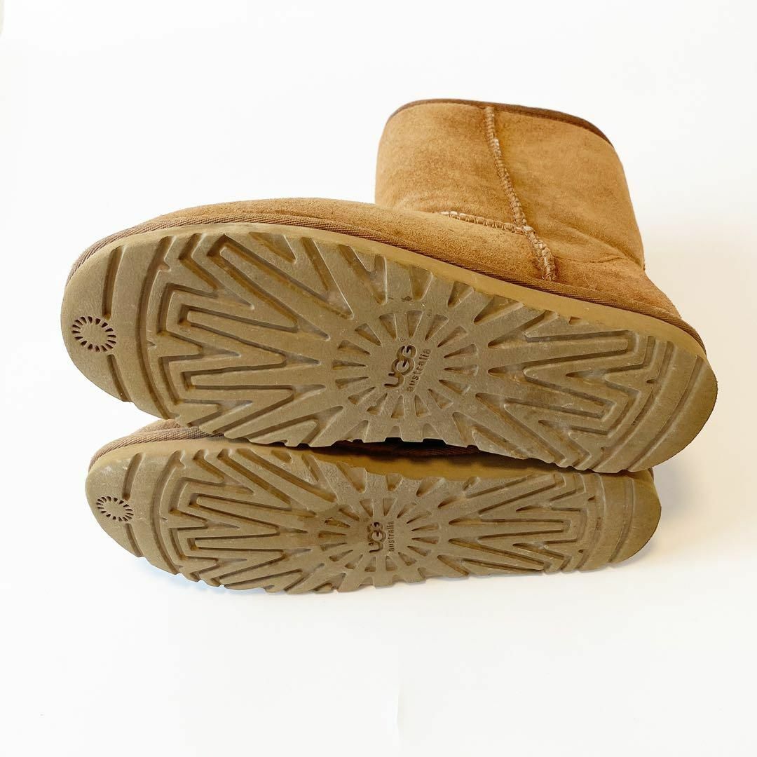 UGG - UGGブラウンムートンブーツクラシックショート23cmアグ UGG - UGGブラウンムートンブーツクラシックショート23cmアグ