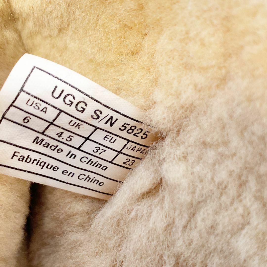 UGG - UGGブラウンムートンブーツクラシックショート23cmアグ UGG - UGGブラウンムートンブーツクラシックショート23cmアグ