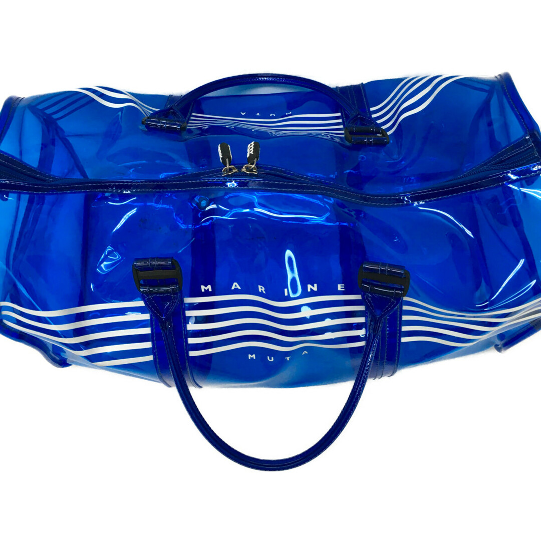 coco 中古 ムータマリン muta MARINE ボストンバッグ 青 ブルー coco 中古 ムータマリン muta MARINE ボストンバッグ 青 ブルー