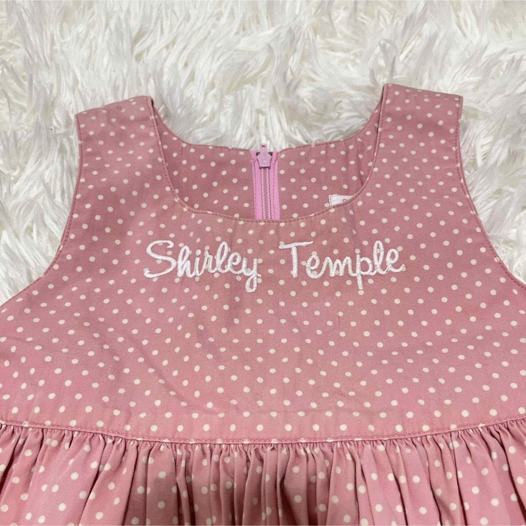 Shirley Temple - Shirley Temple フラワー刺繍 フリル Shirley Temple - Shirley Temple フラワー刺繍 フリル