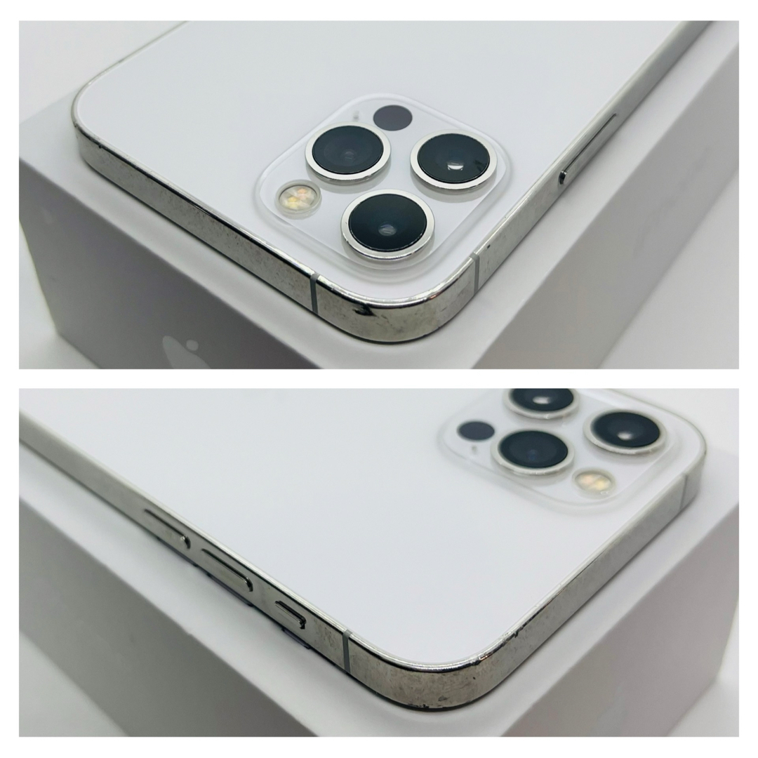 iPhone - 100% iPhone 12 Pro 256 GB SIMフリー シルバー 本体の iPhone - 100% iPhone 12 Pro 256 GB SIMフリー シルバー 本体の