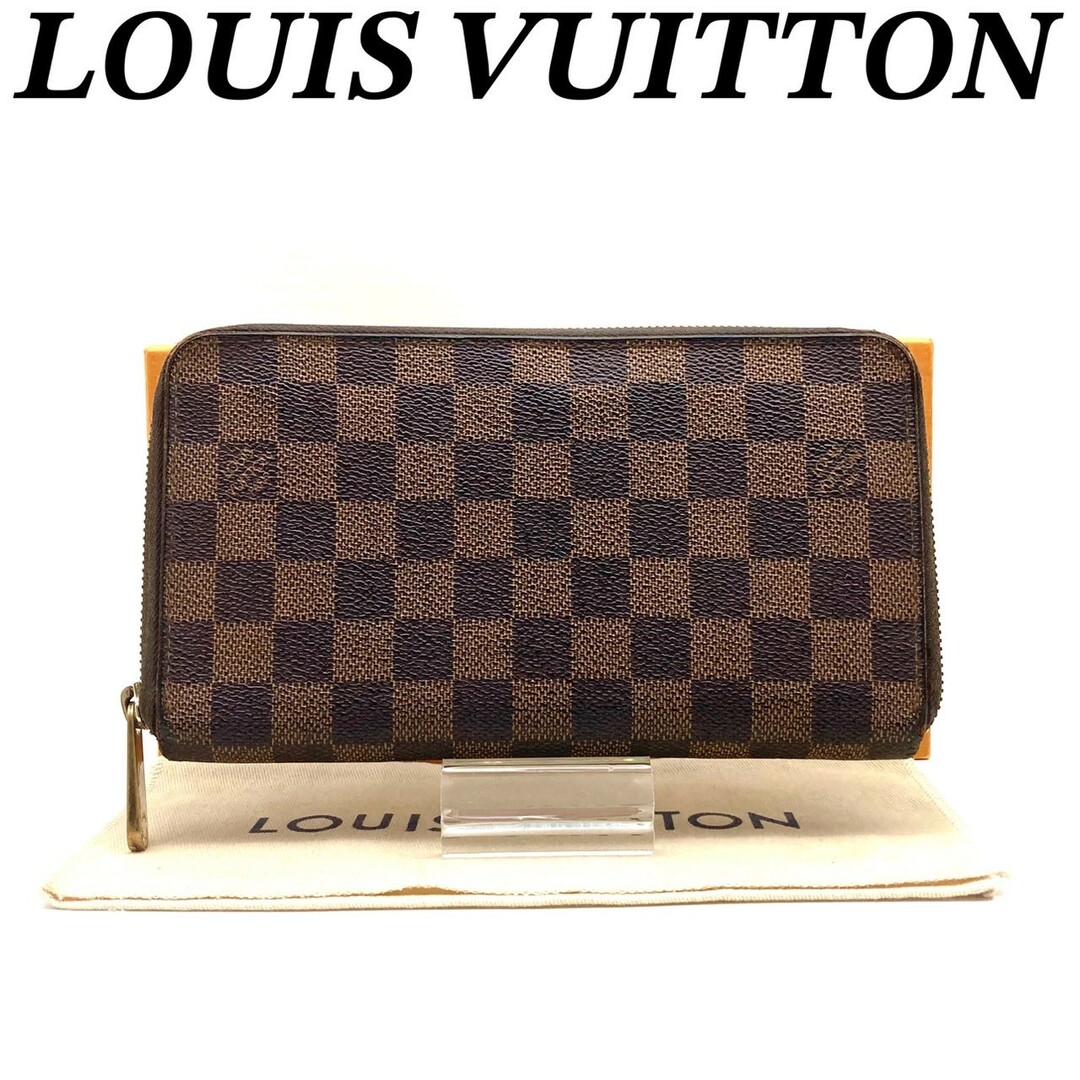 LOUIS VUITTON - ルイヴィトン 長財布 ダミエ ジッピー LOUIS VUITTON - ルイヴィトン 長財布 ダミエ ジッピー