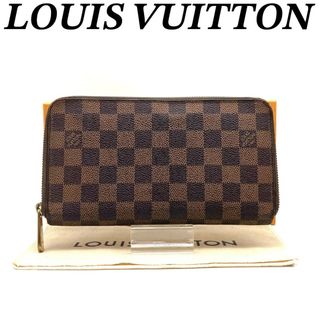 LOUIS VUITTON - ルイヴィトン 長財布 ダミエ ジッピー LOUIS VUITTON - ルイヴィトン 長財布 ダミエ ジッピー