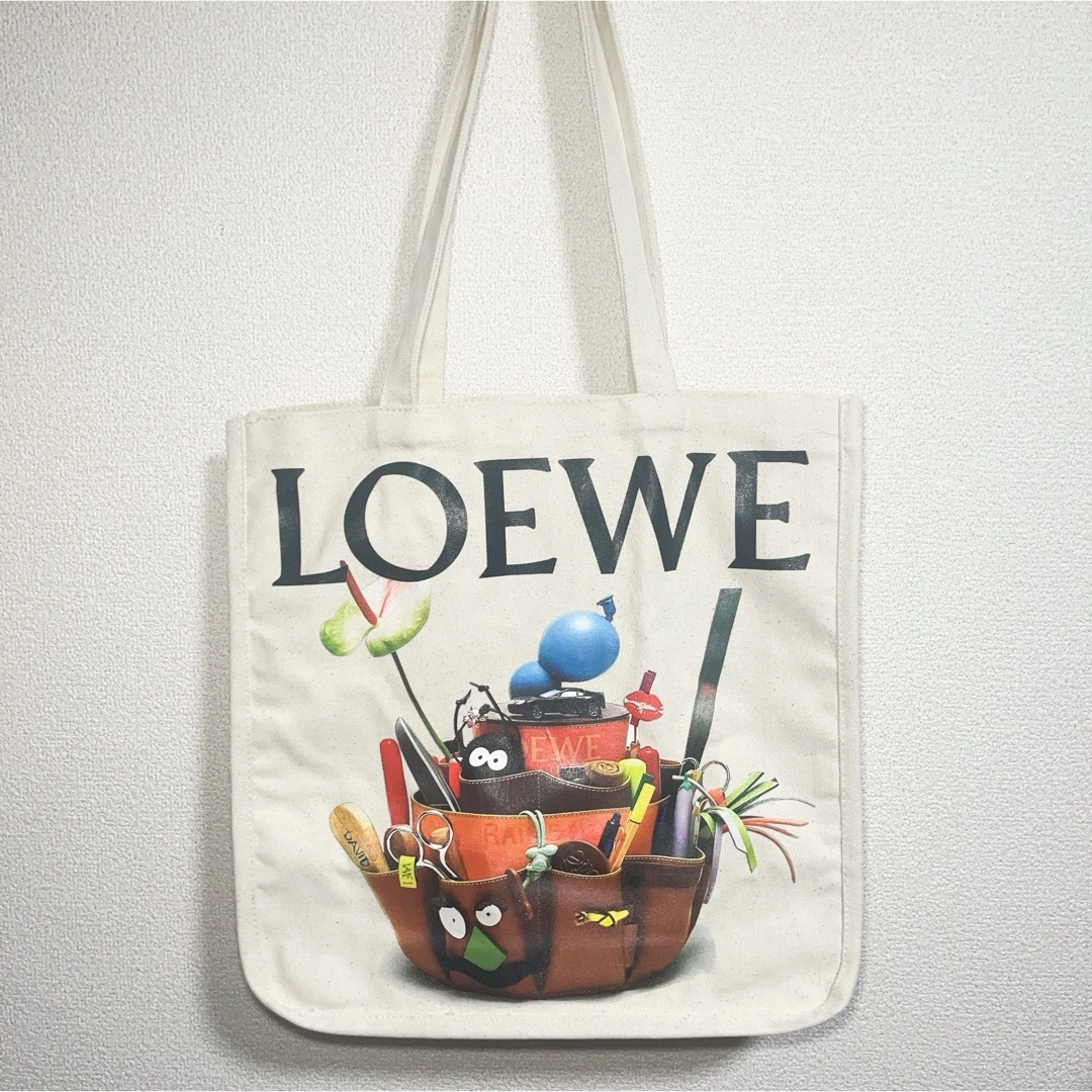 LOEWE - LOEWE「CRAFTED WORLD展」ノベルティトートバッグ の LOEWE - LOEWE「CRAFTED WORLD展」ノベルティトートバッグ の