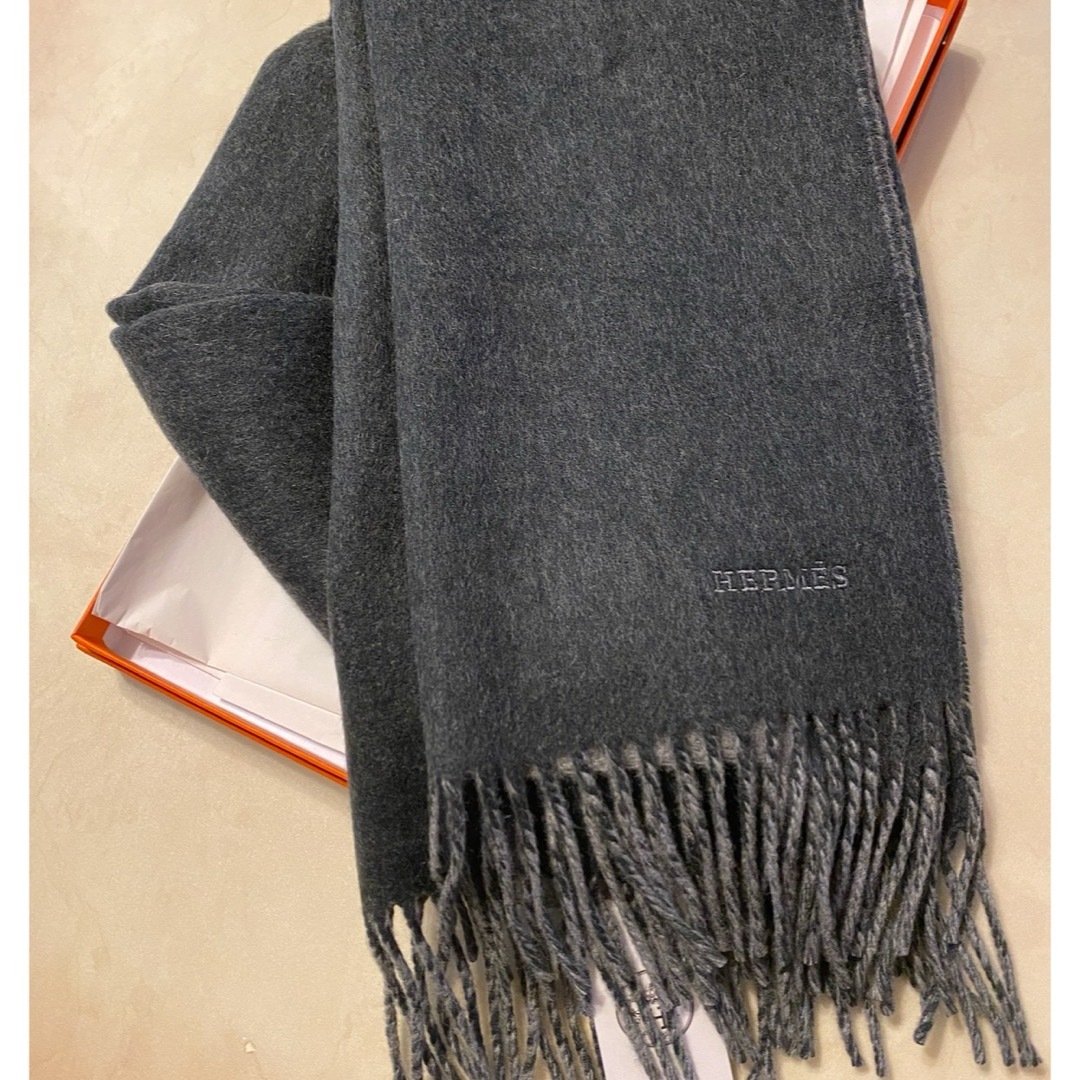 HERMES - エルメス マフラー 未使用 カシミヤの通販 by ミニー HERMES - エルメス マフラー 未使用 カシミヤの通販 by ミニー