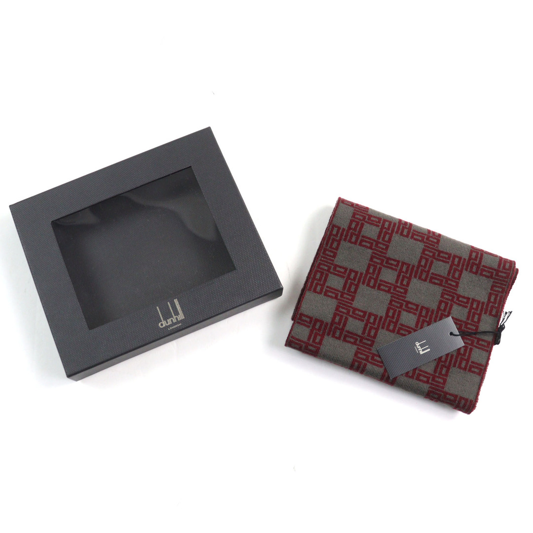 Dunhill - 未使用品○Dunhill ダンヒル ウール100% 総柄 バイ Dunhill - 未使用品○Dunhill ダンヒル ウール100% 総柄 バイ
