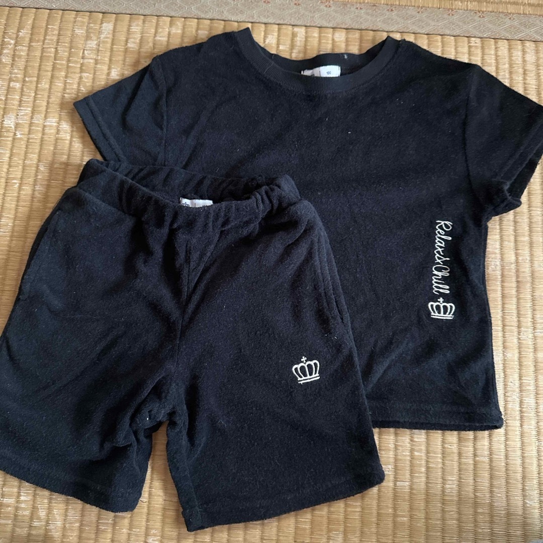 BABYDOLL セットアップ タオル地 キッズ/ベビー/マタニティのキッズ服男の子用(90cm~)(その他)の商品写真
