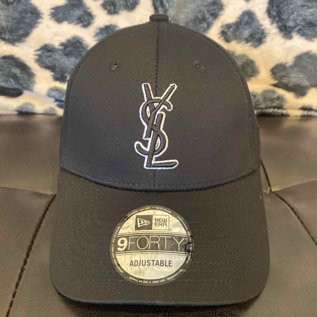 NEW ERA - 新品 サンローラン ニューエラ コラボキャップ ysl NEW ERA - 新品 サンローラン ニューエラ コラボキャップ ysl