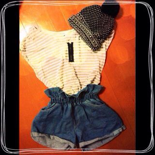 デニムショートパンツ♡(ショートパンツ)