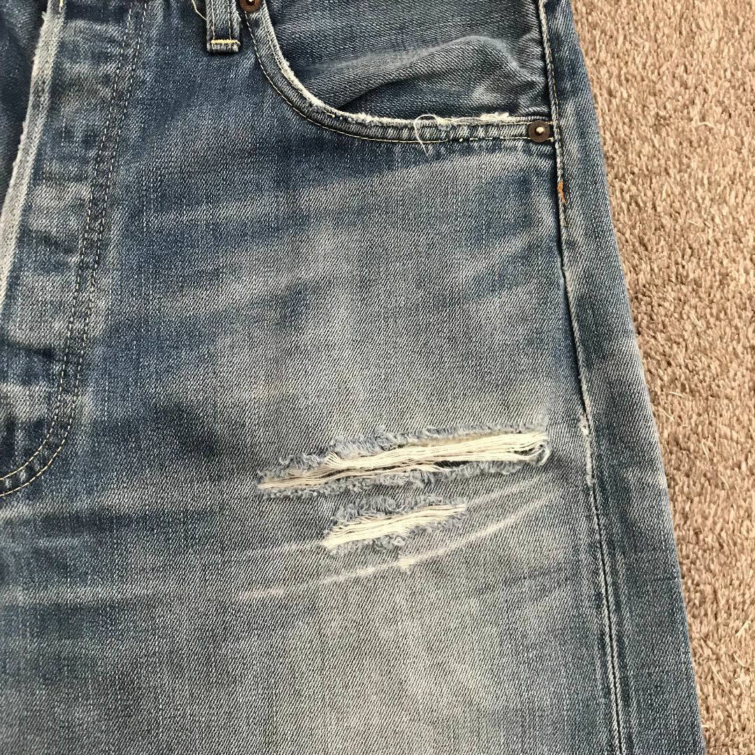 Levi's - Levi's 501 W36 L36 縦落ち ヒゲ ハチノス 赤耳 Levi's - Levi's 501 W36 L36 縦落ち ヒゲ ハチノス 赤耳