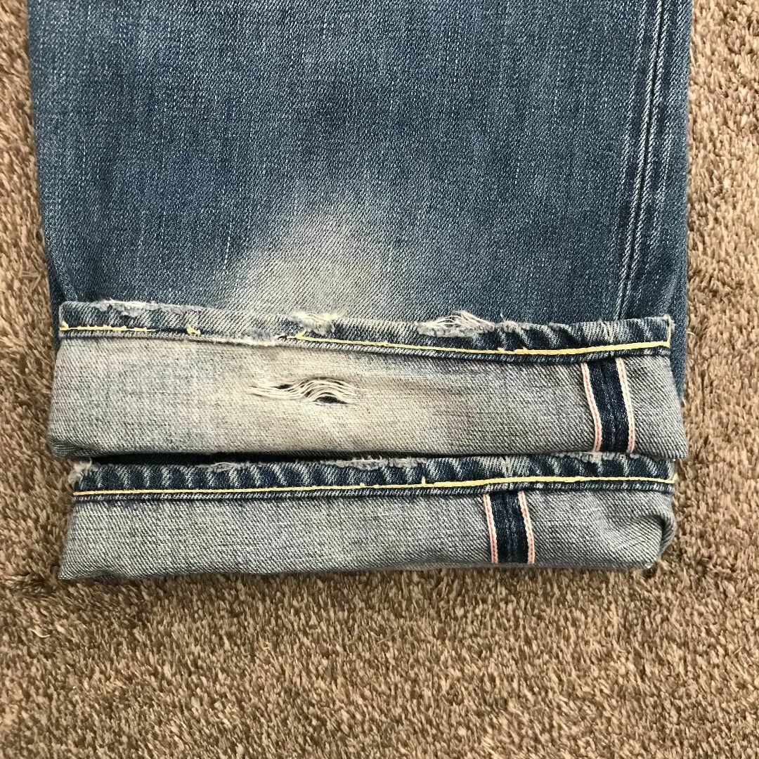 Levi's - Levi's 501 W36 L36 縦落ち ヒゲ ハチノス 赤耳 Levi's - Levi's 501 W36 L36 縦落ち ヒゲ ハチノス 赤耳