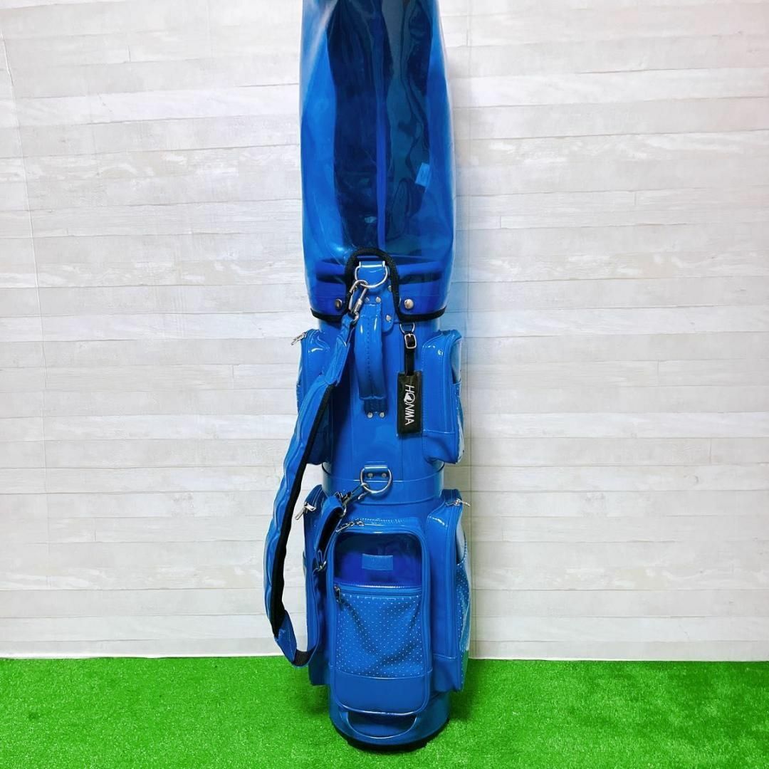 本間ゴルフ - HONMA ホンマゴルフ キャディバッグ ブルー 8型 5 本間ゴルフ - HONMA ホンマゴルフ キャディバッグ ブルー 8型 5