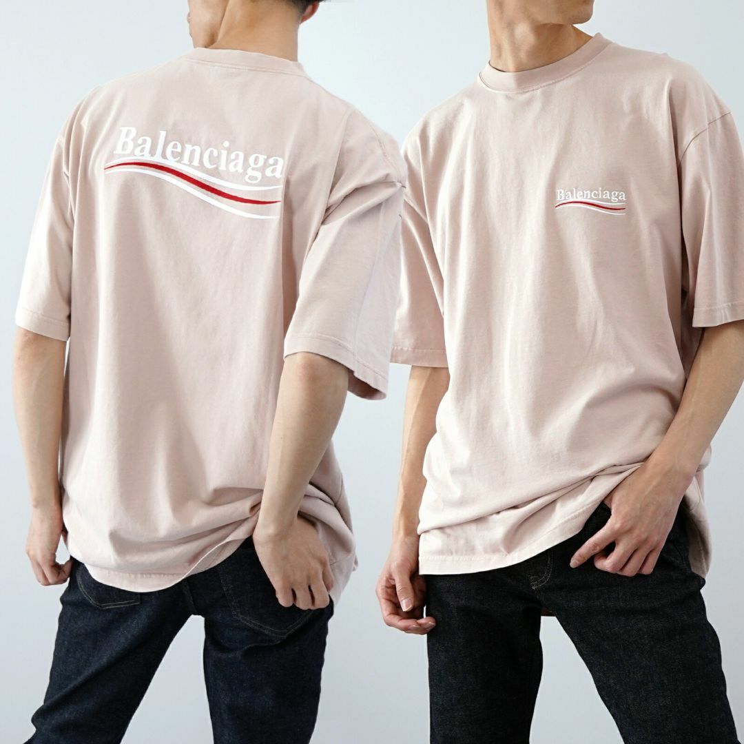 BALENCIAGA - BALENCIAGA バレンシアガ POLITICAL CAMPAIGN T BALENCIAGA - BALENCIAGA バレンシアガ POLITICAL CAMPAIGN T