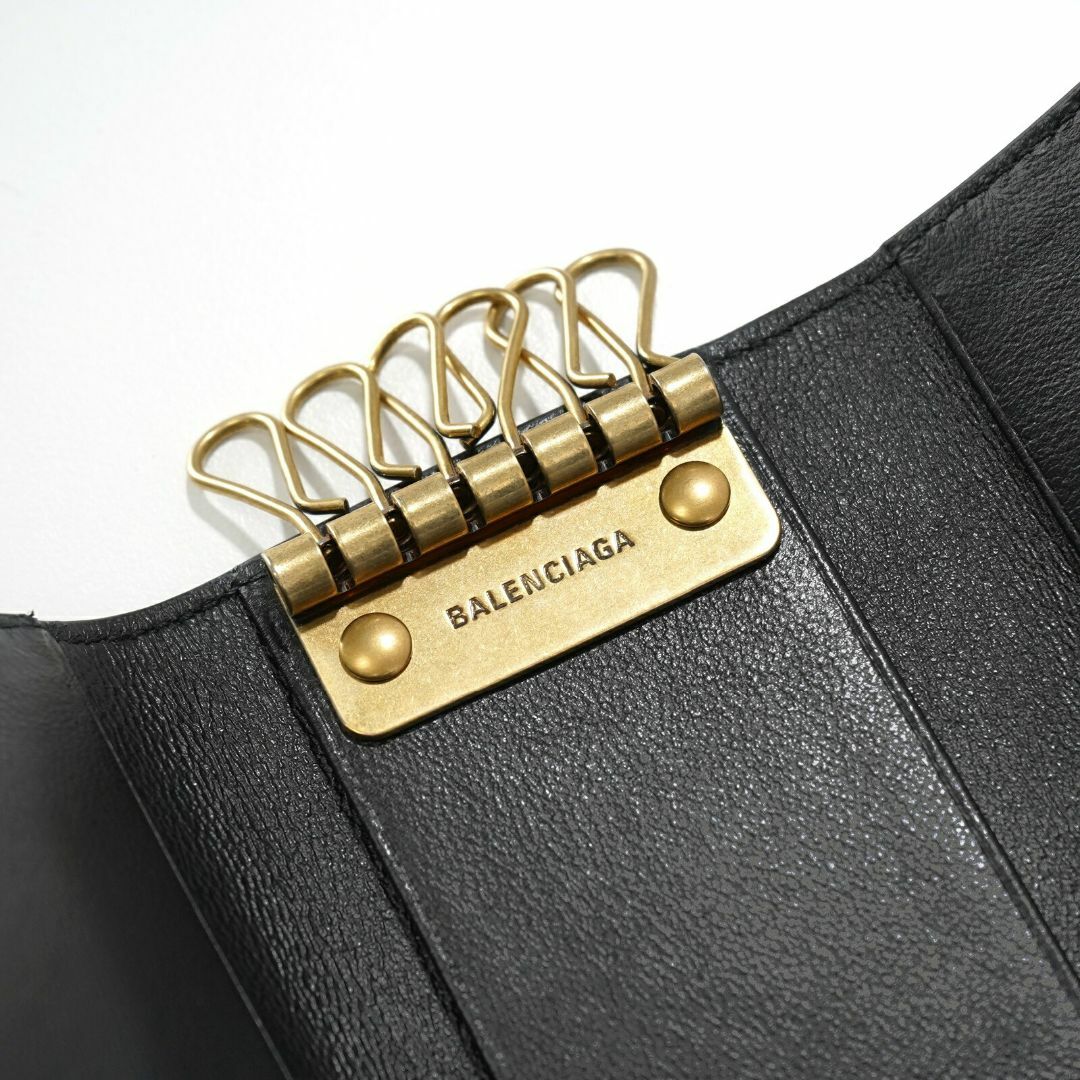 BALENCIAGA - BALENCIAGA バレンシアガ 6連 キーケース 650854 BALENCIAGA - BALENCIAGA バレンシアガ 6連 キーケース 650854