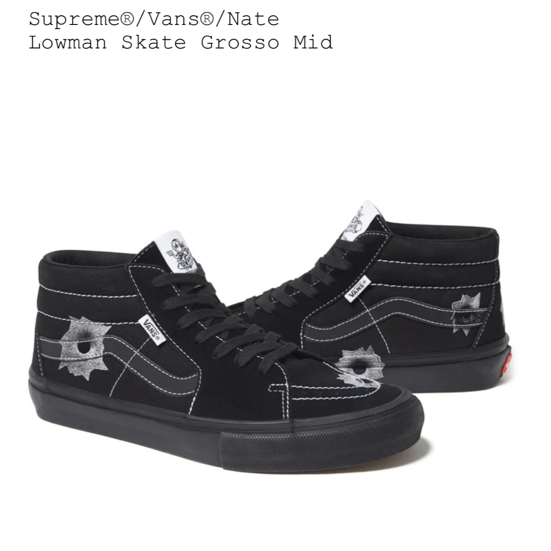 Supreme(シュプリーム)のSupreme Vans Nate Lowman Skate Grosso メンズの靴/シューズ(スニーカー)の商品写真