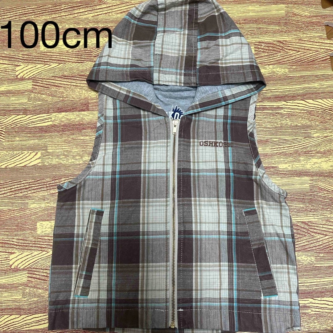 OshKosh(オシュコシュ)のoshkosh オシュコシュ 春用ベスト 100cm キッズ/ベビー/マタニティのキッズ服男の子用(90cm~)(ジャケット/上着)の商品写真