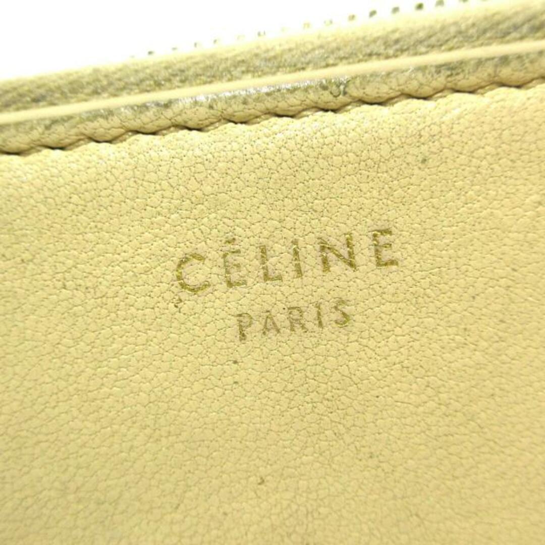 CELINE - CELINE(セリーヌ) 長財布 - ベージュ×黒 バイカラー CELINE - CELINE(セリーヌ) 長財布 - ベージュ×黒 バイカラー