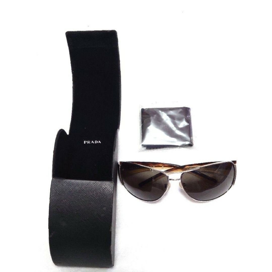 PRADA - 【レア☆極美品】プラダ サングラス メタル&鼈甲柄 PRADA - 【レア☆極美品】プラダ サングラス メタル&鼈甲柄