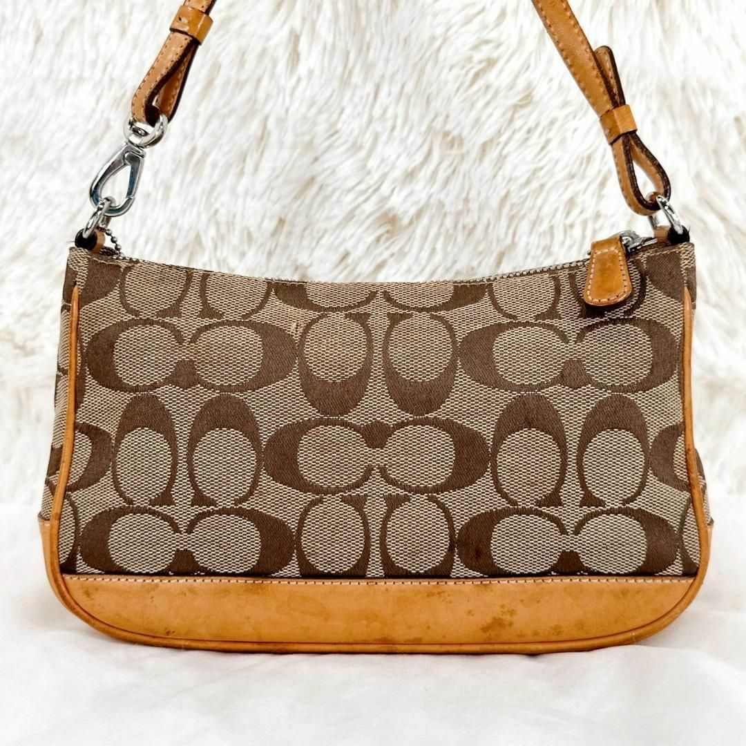 COACH - 良品 コーチ アクセサリーポーチ ワンショルダー COACH - 良品 コーチ アクセサリーポーチ ワンショルダー