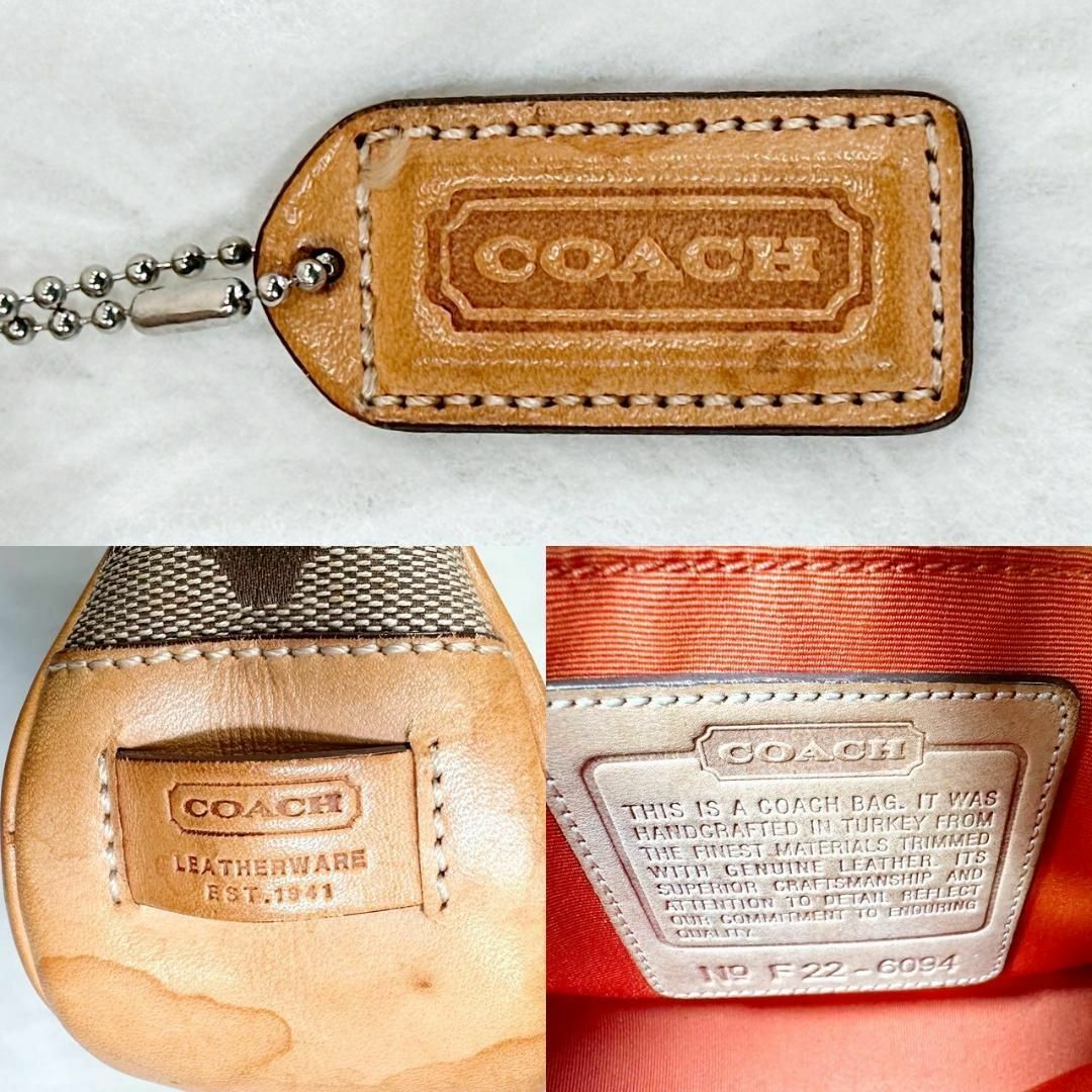 COACH - 良品 コーチ アクセサリーポーチ ワンショルダー COACH - 良品 コーチ アクセサリーポーチ ワンショルダー