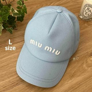 MIU MIU - miumiu(ミュウミュウ) キャップ S ベースボール MIU MIU - miumiu(ミュウミュウ) キャップ S ベースボール