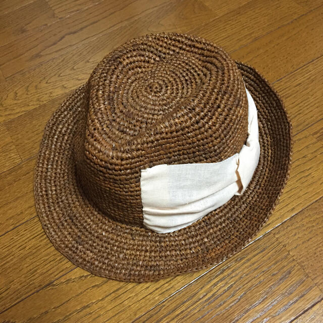 Ray BEAMS(レイビームス)の新品 未使用 レイビームス ストローハット レディースの帽子(麦わら帽子/ストローハット)の商品写真