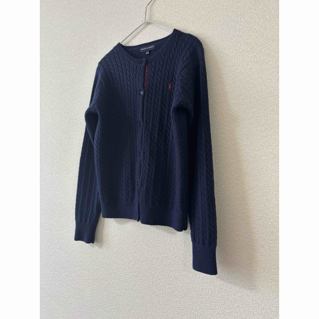 POLO RALPH LAUREN - ラルフローレン ケーブル ウール ネイビー POLO RALPH LAUREN - ラルフローレン ケーブル ウール ネイビー