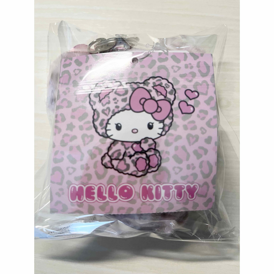 驚きの値段 - ハローキティ タグ付き ギャルクマピンク ヒョウ柄キティ ストラップ