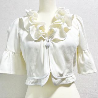 TO BE CHIC - TO BE CHICトゥービーシック ショート丈フリル TO BE CHIC - TO BE CHICトゥービーシック ショート丈フリル