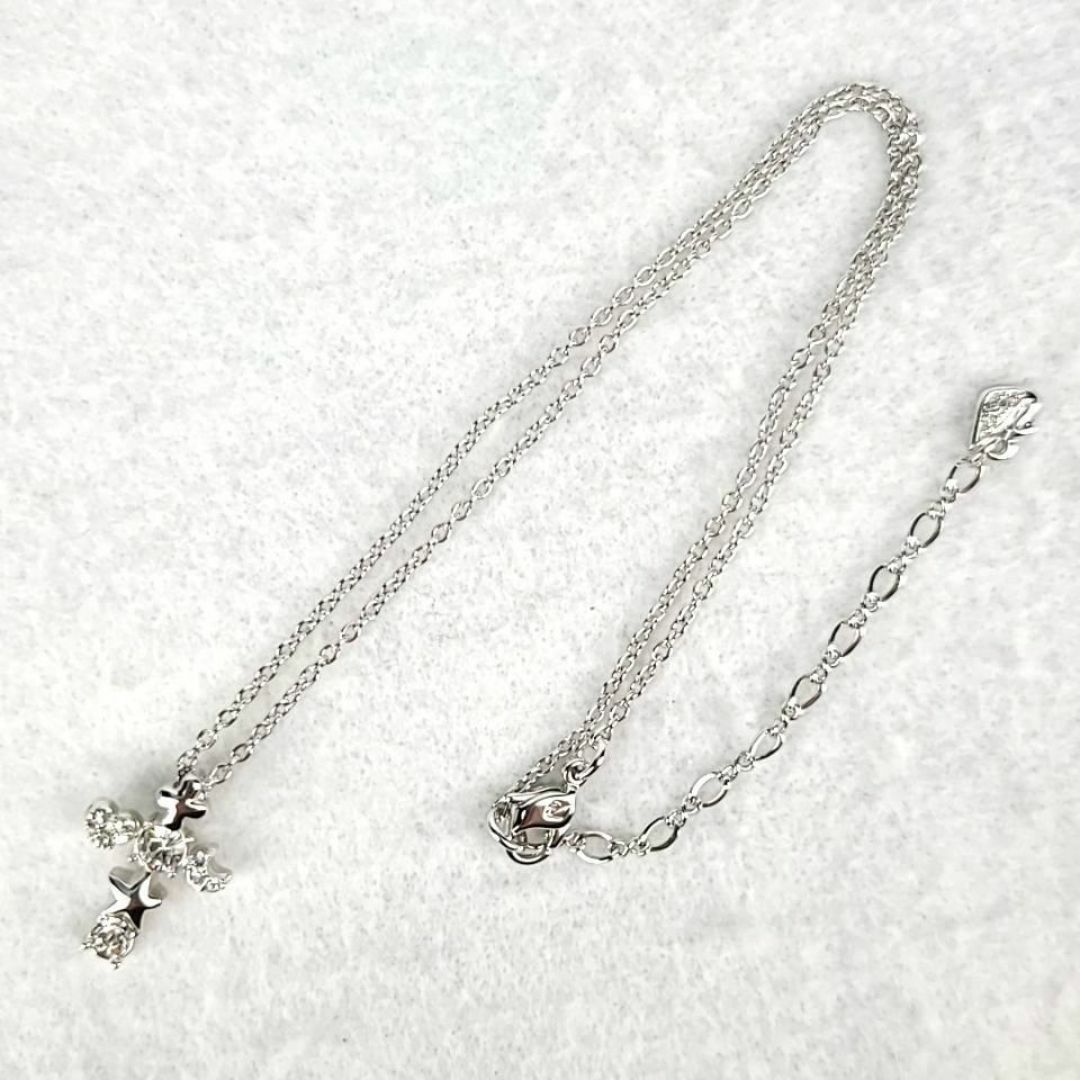 SWAROVSKI - ○未使用級◇スワロフスキー クロス ネックレス SWAROVSKI - ○未使用級◇スワロフスキー クロス ネックレス