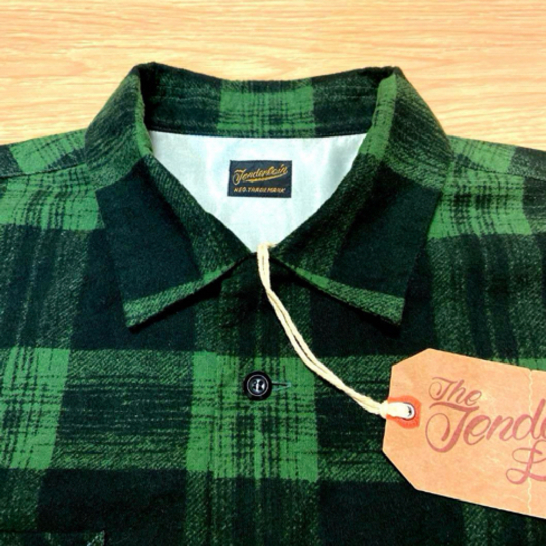 TENDERLOIN - 希少品!TENDERLOIN テンダーロインFLANNEL CHECK TENDERLOIN - 希少品!TENDERLOIN テンダーロインFLANNEL CHECK
