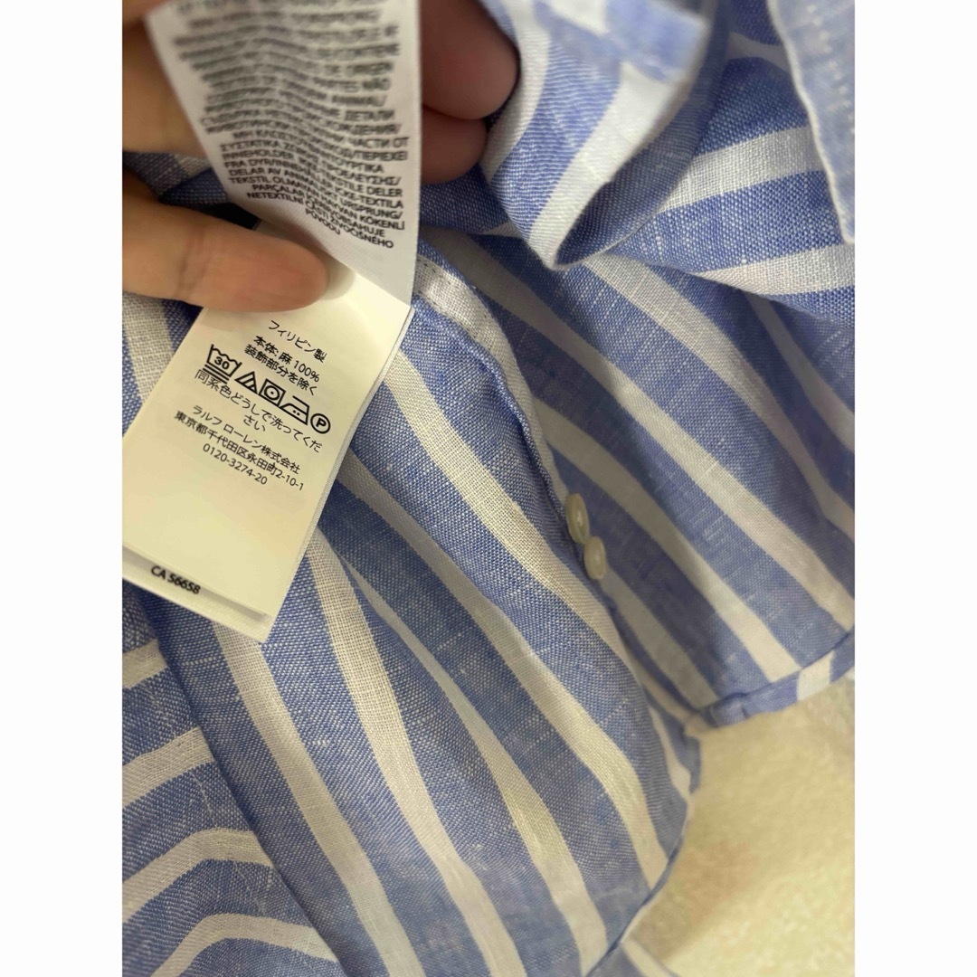 POLO RALPH LAUREN - タグ付き未使用 ラルフローレン リネン POLO RALPH LAUREN - タグ付き未使用 ラルフローレン リネン