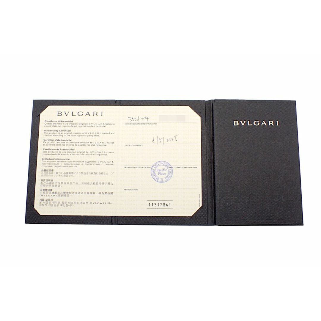 BVLGARI - ブルガリ K18PG オニキス×マザーオブパール BVLGARI - ブルガリ K18PG オニキス×マザーオブパール