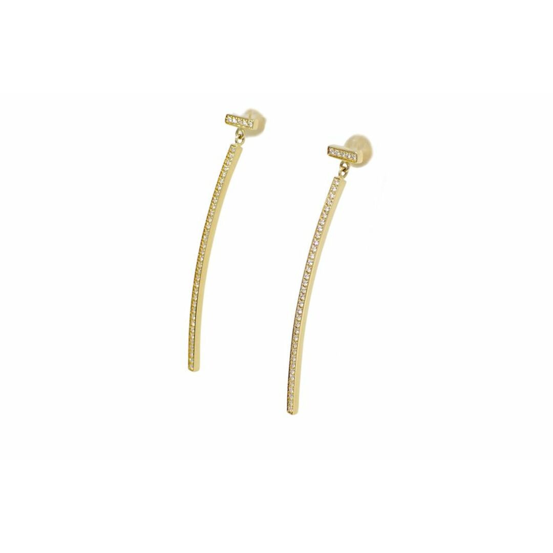 Tiffany & Co. - ティファニー K18YG ダイヤ ティファニー T Tiffany & Co. - ティファニー K18YG ダイヤ ティファニー T