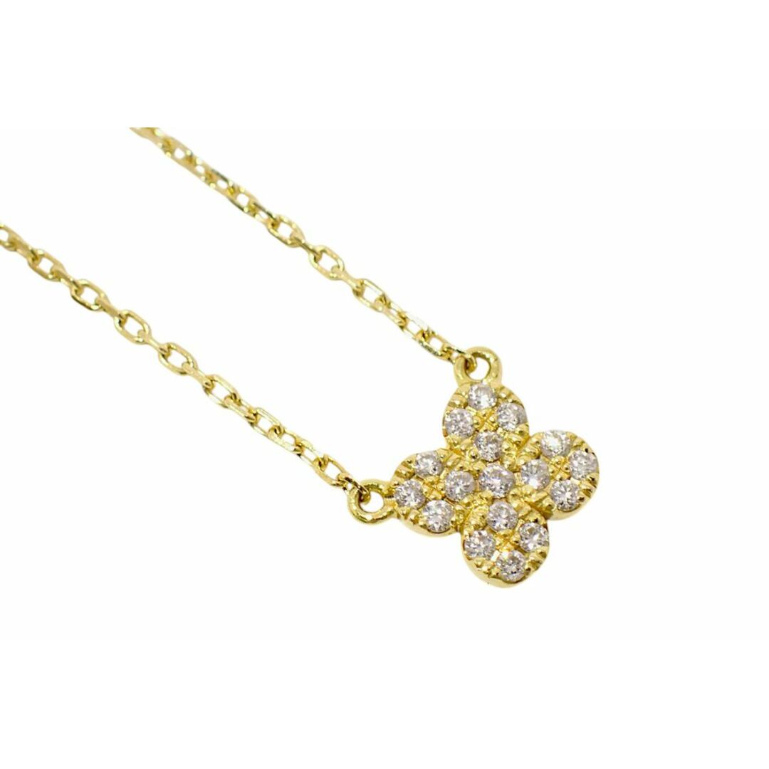 AHKAH - アーカー K18YG パヴェダイヤ0.07ct ペタル パヴェ AHKAH - アーカー K18YG パヴェダイヤ0.07ct ペタル パヴェ