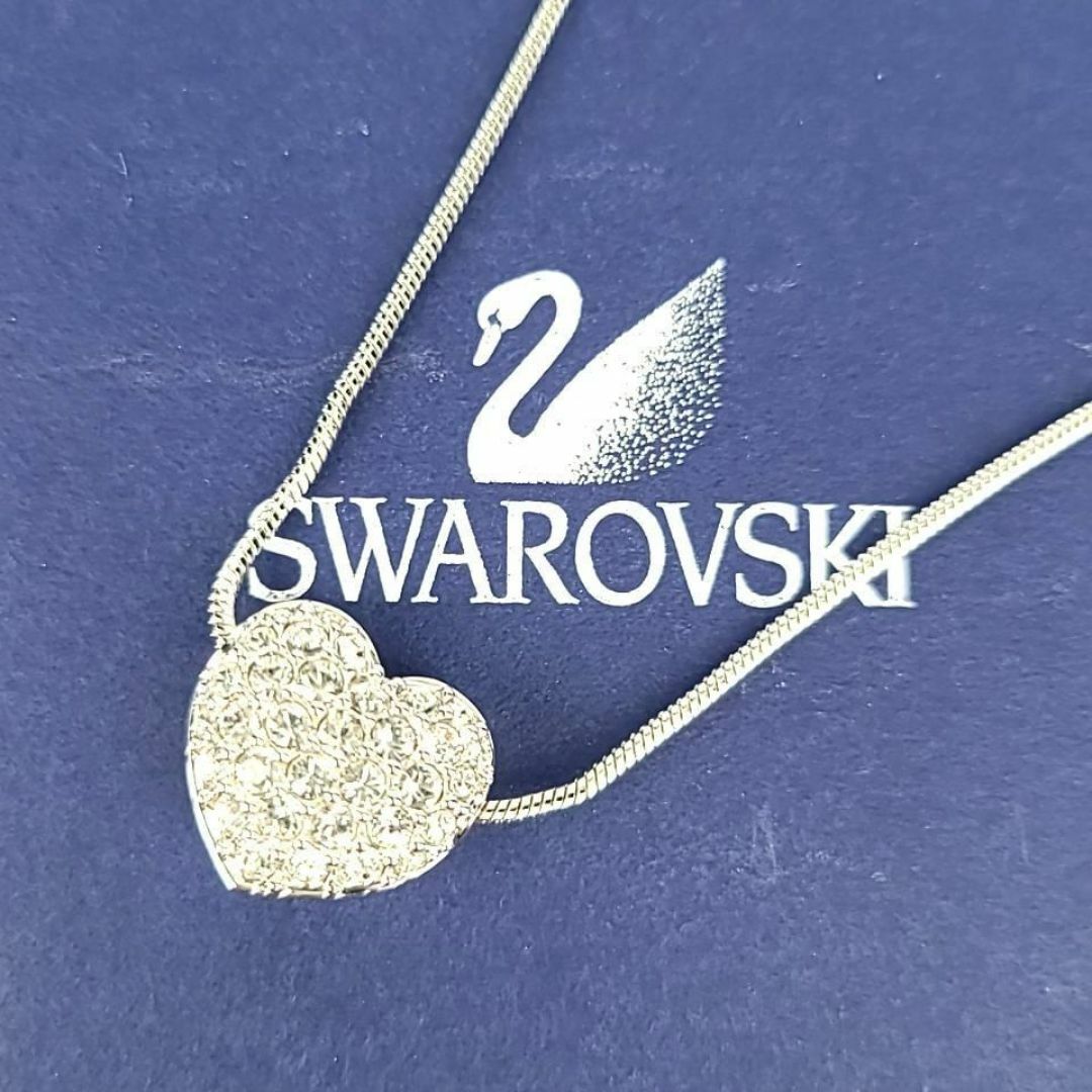 SWAROVSKI - ○未使用級◇スワロフスキー ネックレス ハート SWAROVSKI - ○未使用級◇スワロフスキー ネックレス ハート
