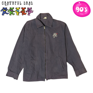 ヴィンテージ(VINTAGE)の90s Grateful Dead Bear コットン ブルゾンジャケット(ブルゾン)