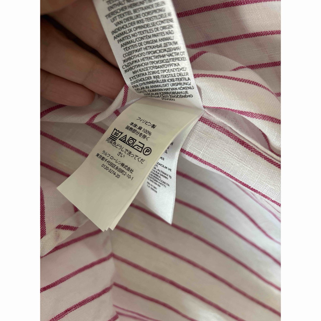 POLO RALPH LAUREN - 現行品 ポロラルフローレン リネンシャツ POLO RALPH LAUREN - 現行品 ポロラルフローレン リネンシャツ