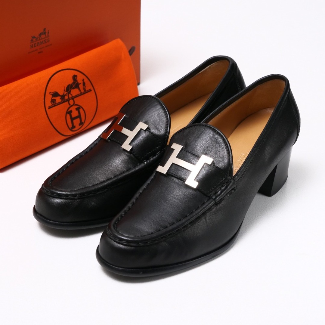 HERMES - HERMES エルメス ローファー サイズ36 1/2 モカシン HERMES - HERMES エルメス ローファー サイズ36 1/2 モカシン