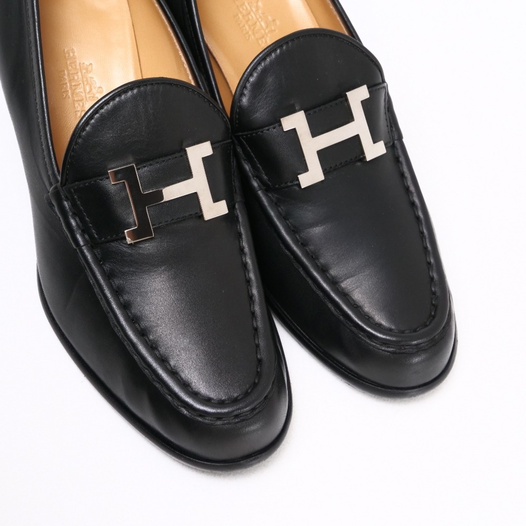 HERMES - HERMES エルメス ローファー サイズ36 1/2 モカシン HERMES - HERMES エルメス ローファー サイズ36 1/2 モカシン