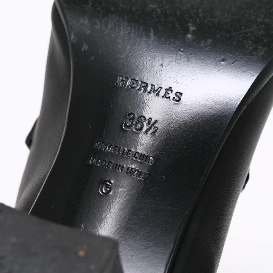 HERMES - HERMES エルメス ローファー サイズ36 1/2 モカシン HERMES - HERMES エルメス ローファー サイズ36 1/2 モカシン