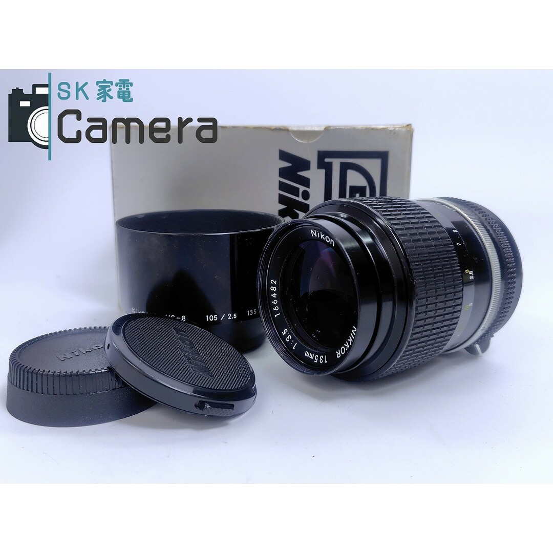 Nikon - 【中古】 Nikon NIKKOR 135mm F3.5 非Ai ニコン Nikon - 【中古】 Nikon NIKKOR 135mm F3.5 非Ai ニコン