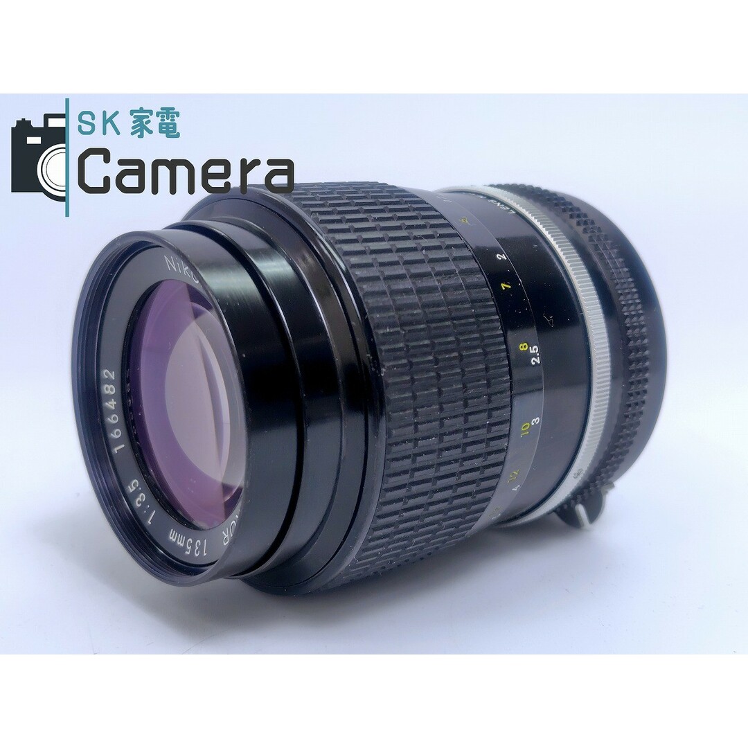 Nikon - 【中古】 Nikon NIKKOR 135mm F3.5 非Ai ニコン Nikon - 【中古】 Nikon NIKKOR 135mm F3.5 非Ai ニコン